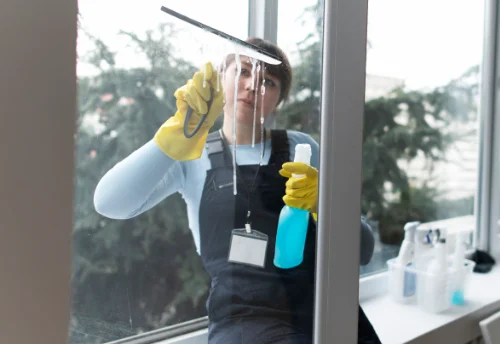Nettoyage de vitres intérieures et extérieures à Saint-Martin-de-la-Lieue